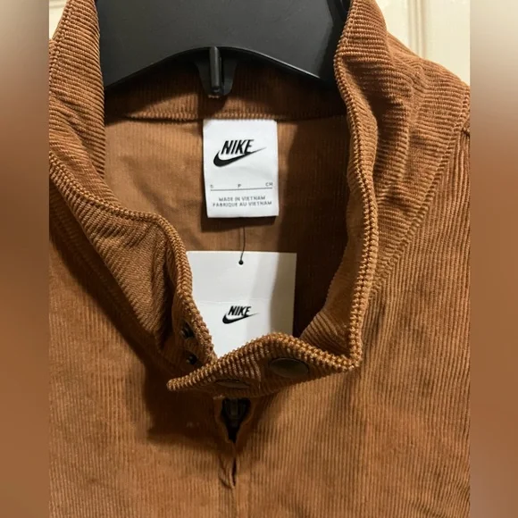 Nike Men's Sportswear Club Corduroy Tan Jacket - Picture 6 of 6
